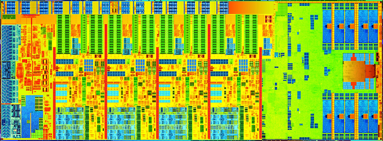 Haswell Processor Die